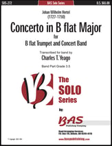 Concerto in B-flat Major Concert Band sheet music cover